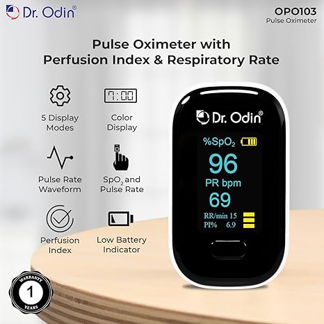 Dr. Odin Fingertip Pulse Oximeter