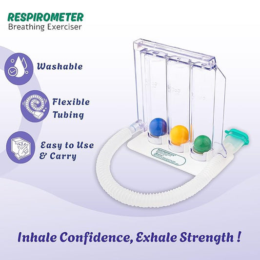 Romsons spirometer lung function