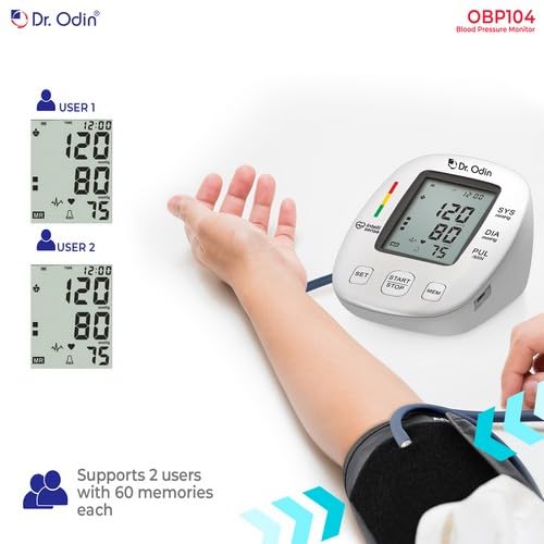 Dr. Odin OBP104 Pulse Mini Digital Blood Pressure Monitor